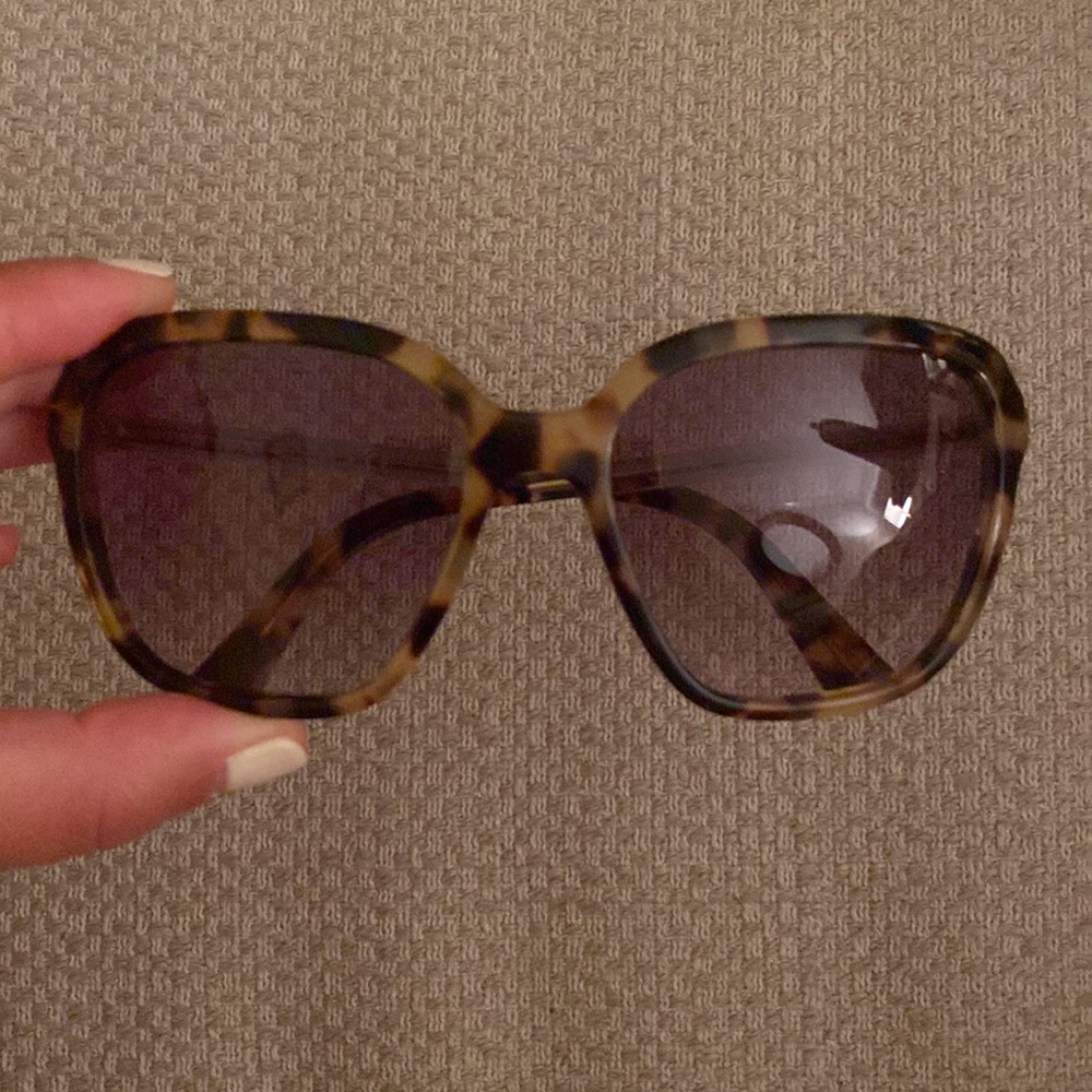Prada 58MM Square Glasses in Havana